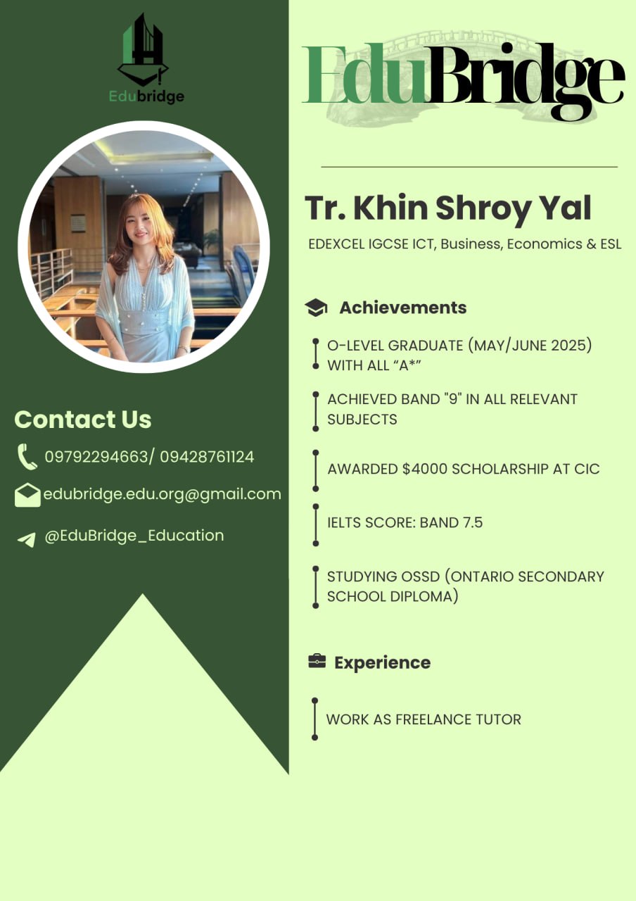 Tr. Khin Shroy Yal